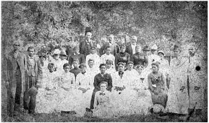 A Juneteenth celebration in Emancipation Park in Houston's Fourth Ward in 1880