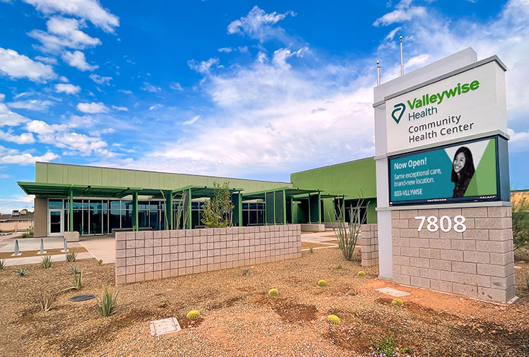 West Maryvale location building - Valleywise Community Health Center