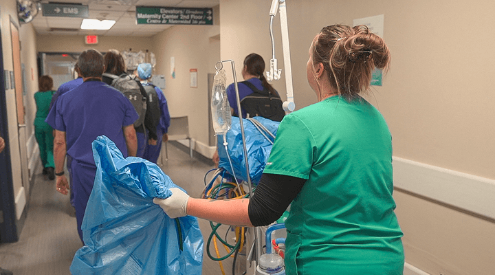Valleywise opening day and patient move